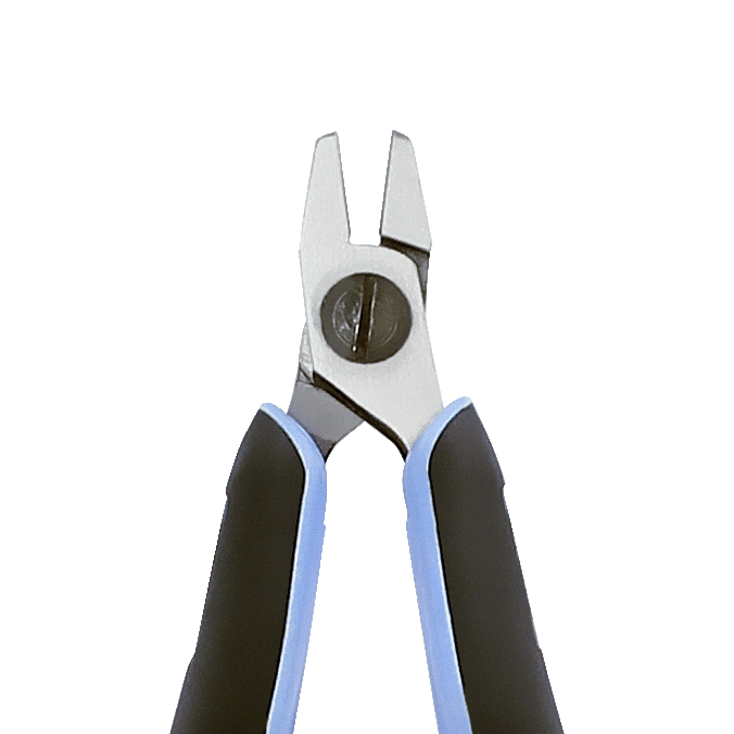 Lindström ERGO™ 精密 Chainmaille 扁斜嘴短嘴鉗，搭配合成手柄 RX7392 - 商品圖 4